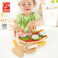 Hape brand water based paint cook pizzle baby cooking toy for children toy